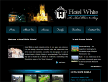 Tablet Screenshot of hotelwhitesimla.com